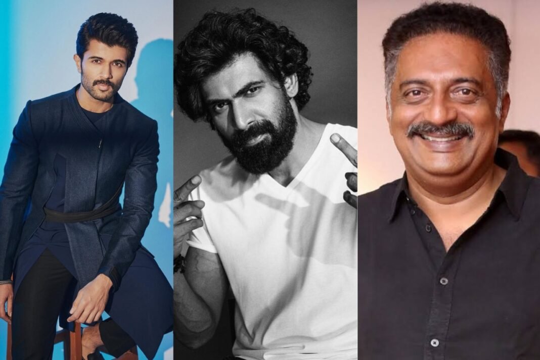 Rana Daggubati, Vijay Devarakonda, Prakash Raj
